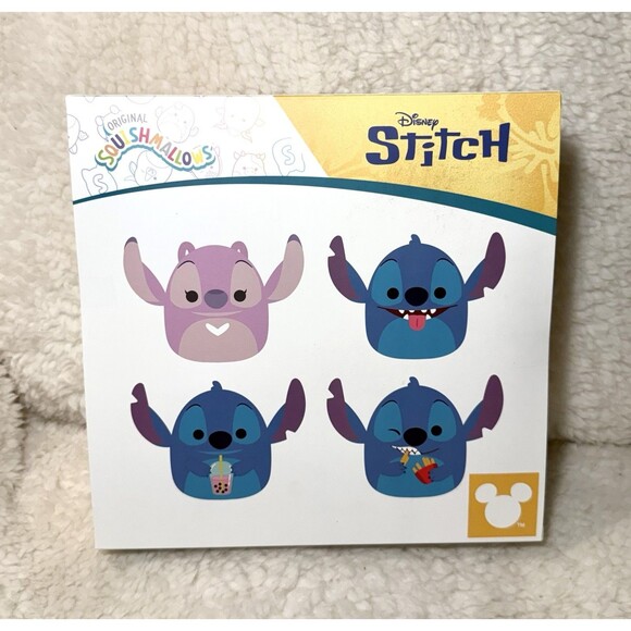 Squishmallows Disney Stitch 4-Pack 5” Plush Fries Angel Target Exclusive NEW - Picture 3 of 3